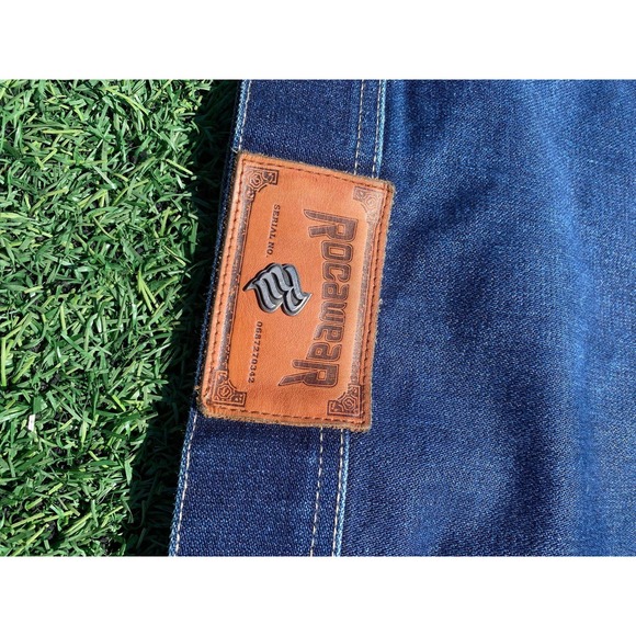 Vintage Rocawear Denim Blue Jacket Jay Z size XL Rare - Picture 7 of 8